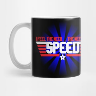 Top Gun Feel The Need For Speed Mug